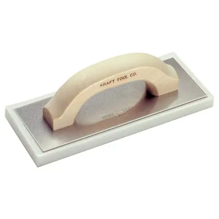 12" × 4" × 3/4" Super Poly-Foam Buoy With Ergonomic Wood Handle 1