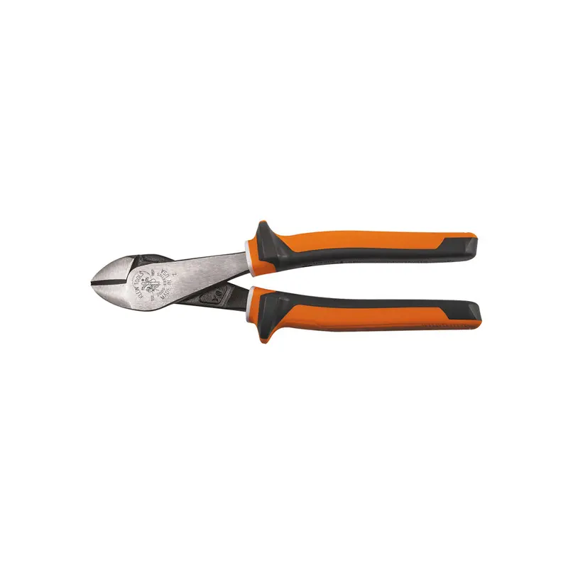 8-Inch Angled-Head Insulated Diagonal Cutting Pliers For Awkward Angles - Model 94-200048Eins 1