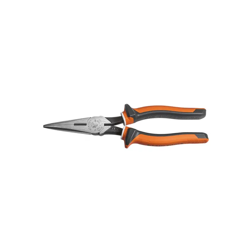 8-Inch Slim Insulated Long-Nose Side-Cutting Pliers For Tight Spaces - Model 94-2038Eins 1