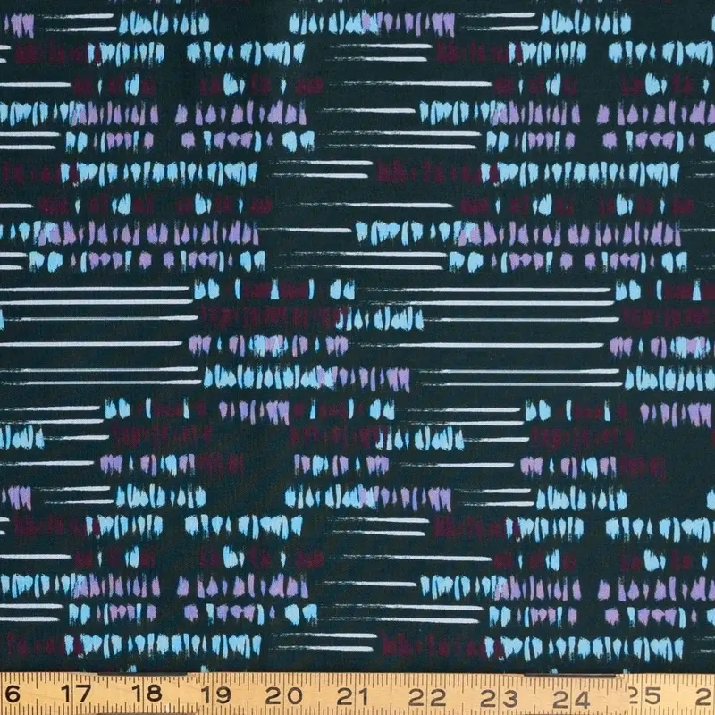 Avant Equinox Emerald Fabric – Variegation Design 1