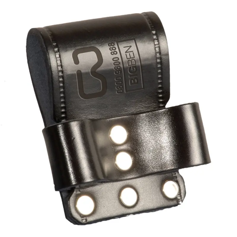 Bigben® Black Leather Double Spanner Frog 1