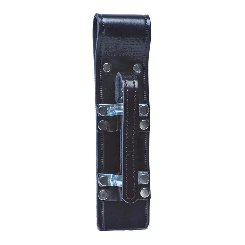 Bigben® Black Leather Double Vertical London Podger Frog 1