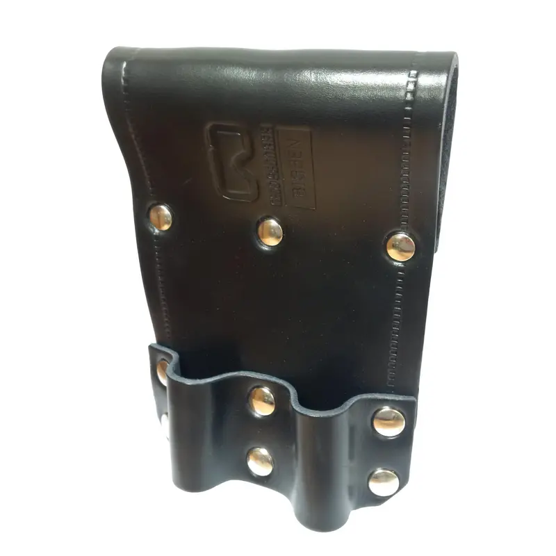 Bigben® Extended Double Spanner Frog – Premium Black Leather 1