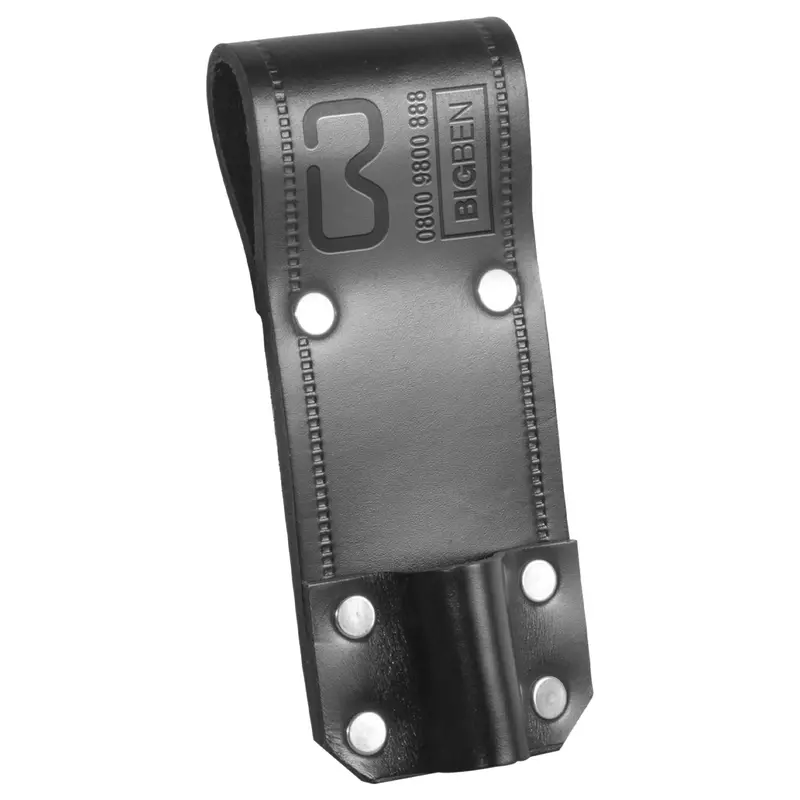Bigben® Long Single Spanner Frog For Scaffolders – Black Leather 1