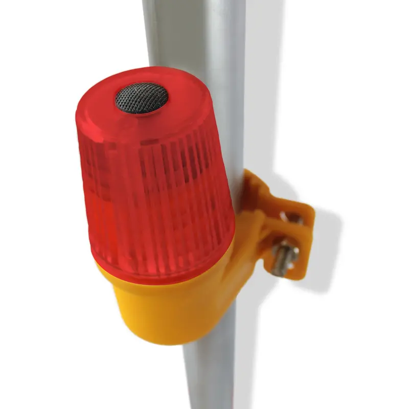 Bigben Red Led Scaffold Light – High-Visibility Worksite Illumination 1