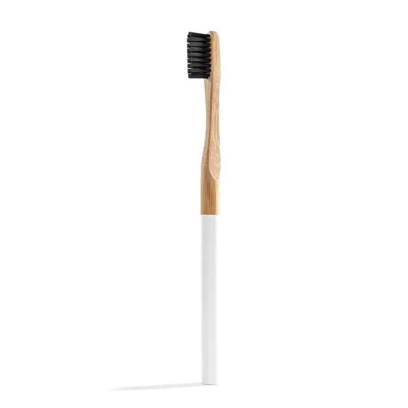 Brilliant Black Sustainable Bamboo Toothbrush 1