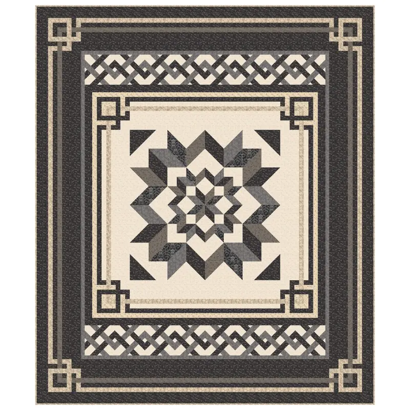 Carpenter’S Apprentice Quilt Kit – Cotillion Layout, 90" X 106" 1