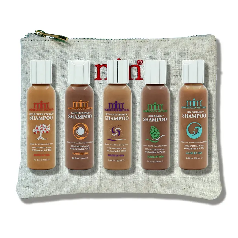 Compact Starter Kit: 5 Organic Shampoos 1