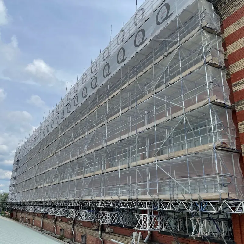 Custom-Printed Debris Netting For Construction Sites 1