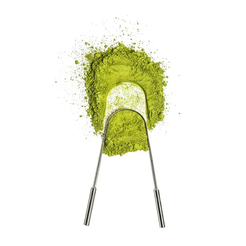 Gentle Green Ergonomic Tongue Cleaner 1