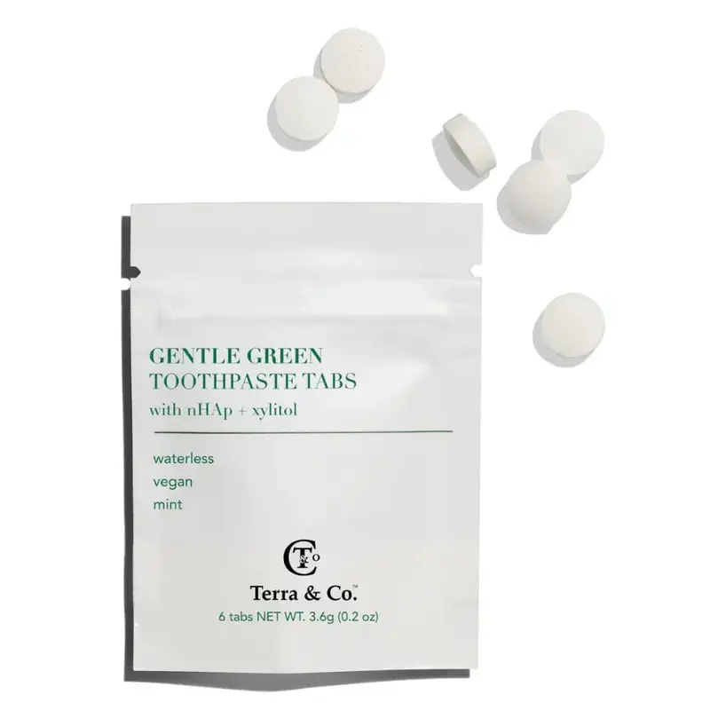 Gentle Green Toothpaste Tabs – Eco-Friendly Fluoride-Free Oral Care 1