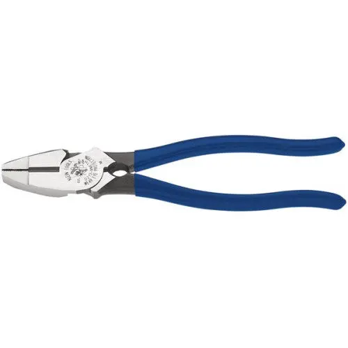 Klein 9" Lineman’S Side Cutters — Integrated Bolt & Thread Holder (94-D213-9Neth) 1