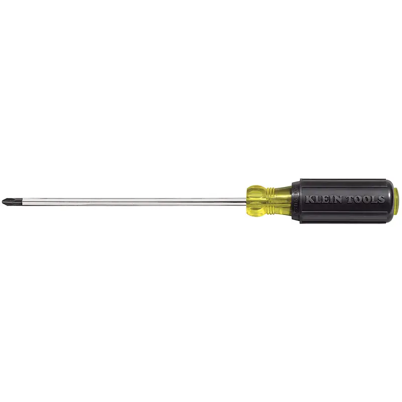 Klein 94-603-6 #3 Phillips Screwdriver – 6-Inch Round Shank 1