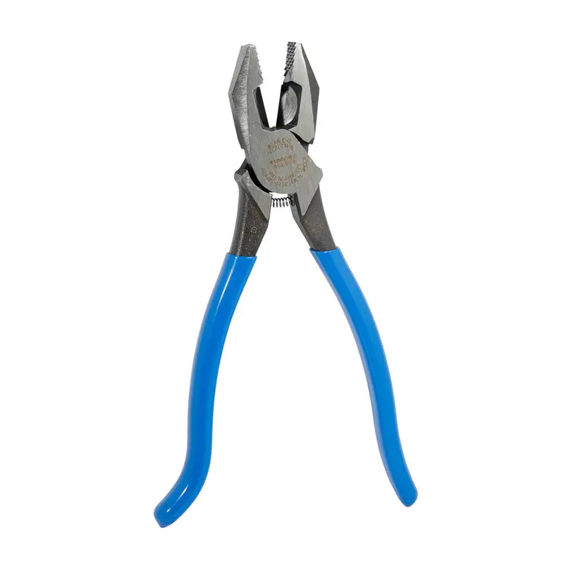 Klein Rebar-Cutting Work Pliers – Reinforced Jaws For Tough Materials (Model 94-D2000-9St) 1