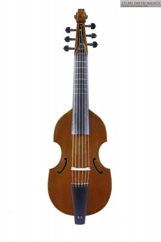 Lu-Mi John Hoskins 1609 Large Treble Viol – Early English Viol Reproduction 1