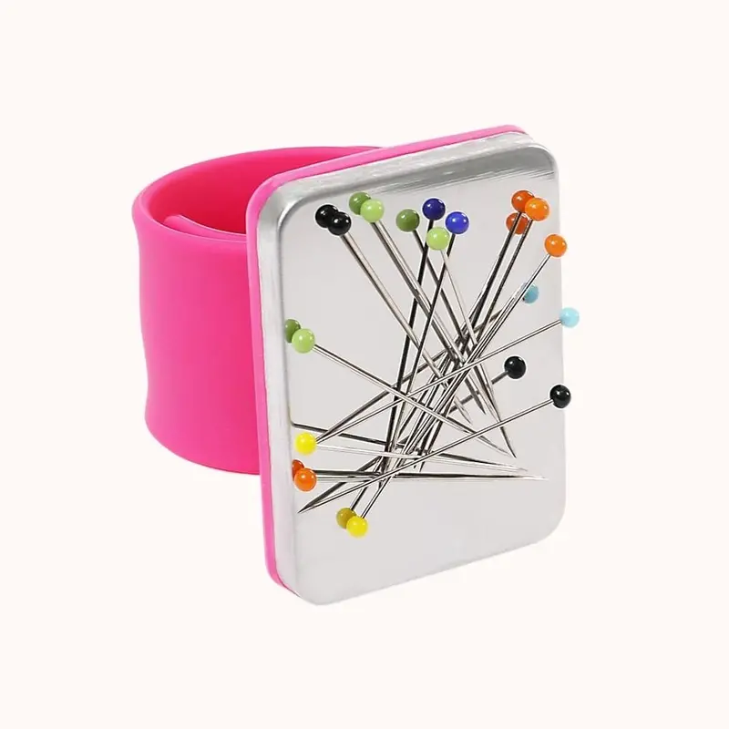 Magnetic Wristband Pin Holder For Hands-Free Access 1