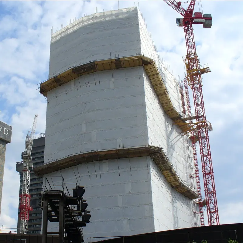 Monarflex Firesmart Super T Plus Scaffold Sheeting 1