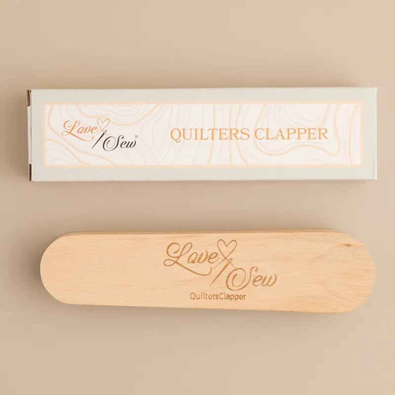 Quilting Clapper For Smooth, Crisp Seams 1