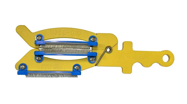 Uscc-010 Conductor Cleaning Brush For Bare And Covered Wires (1/8"–3") 1