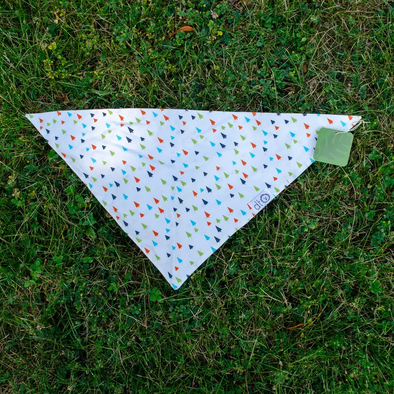 Woodlands-Design Dog Bandana 1