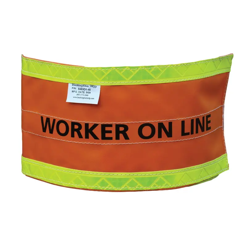 Worker-On-Line Safety Marker Flag For Utility Applications (8453O1-45) 1